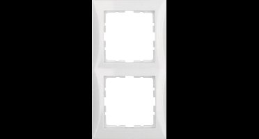 Berker S1 - tweevoudig afdekraam (wit)