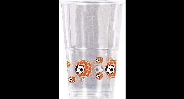 Beker Bier Oranje bedrukt /10 - Accessoires  - oranje - ONE