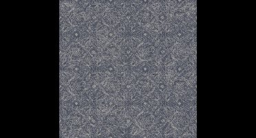 Bazaar - Klassiek - Behang - Muurdecoratie - Wanddecoratie - Vliesbehang - Blauw -0,53 x 10 M.
