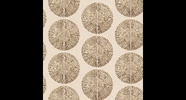 Bazaar - Bohemian Nature - Behang - Wandbekleding - Wallpaper - Vliesbehang - Beige - 0,53 x 10 M.
