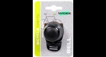 Fietsbel Widek Compact 2 - zwart (op kaart)