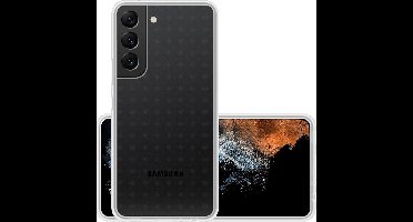 Hoesje - Geschikt voor Samsung Galaxy S22 Plus - Sterk & Shockproof - Hoes Cover - Siliconen Case - Transparant