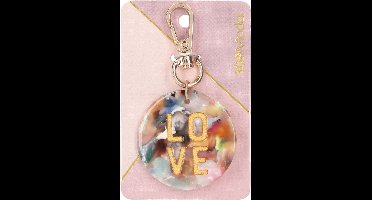 Depesche - TOPModel sleutelhanger met tekst - Love