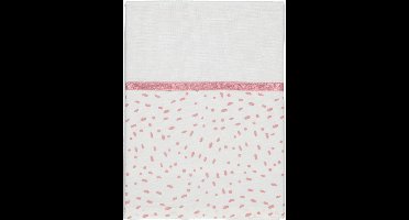 Briljant Baby Ledikant Laken Minimal Dots - 100x150 cm - Roze