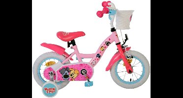 Woezel & Pip Kinderfiets - Meisjes - 12 inch - Roze