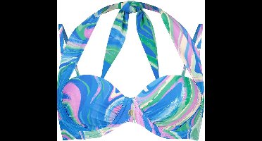 TEN CATE BEACH - top multiway padded wired - Bikini top dames - Blauw