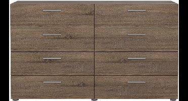 Giga Living Ladekast Pepe - Bruin - 140x40x82cm