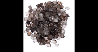 Rookkwarts trommelstenen A kwaliteit - ±800g; ±0,5-2,5 cm - ±800g; ±0.5-2.5cm