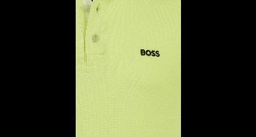 Hugo Boss poloshirt korte mouw geel