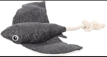 FLAMINGO - SPEELGOED FLIPPER ROG L GRIJS 36x28,5x6CM