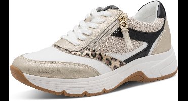 Tamaris Comfort Essentials Dames Sneakers - BEIGE COMBI