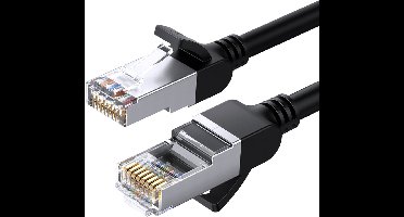 Ugreen - Internetkabel - Ethernet kabel - Cat6 - Tot 1000 Mbps - 2 Meter - Ronde kabel - Zwart