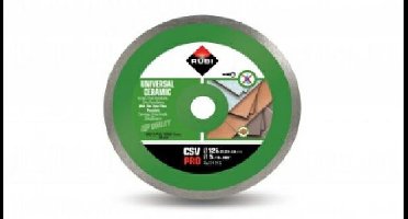 Rubi CSV 125 Pro - Diamantschijf - Droogsnijden - Keramische Tegels