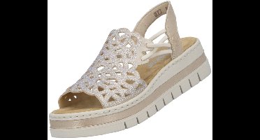 Rieker damessandaal beige