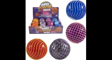 12 bouncing ball 6 cm. met licht