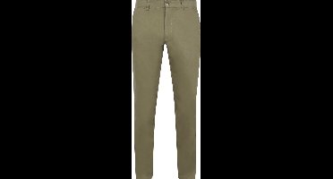 Suitable Chino broek Peano Twill Light Olive - Maat 48 - Heren - Mannen broeken