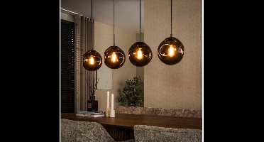 Hanglamp Stellar 4L - Sienna bruin - 130x25x150 cm