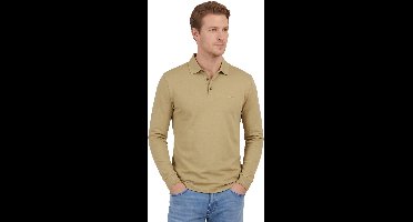 Hugo Boss polo lange mouw beige