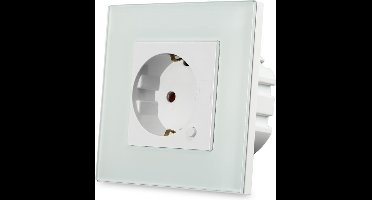 V-tac VT-5134 WiFi wandcontactdoos – wit – 10A – 2200W