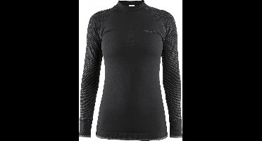 Craft Crewneck 'Warm' - Thermoshirt - Dames - L - Zwart