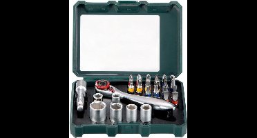 Bit assortiment 26 stuks bit l.25mm dopsleutel1/4inch S2 staal kl...