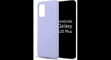 FONU Premium Siliconen Backcase Hoesje Samsung Galaxy S20 Plus - Blauw