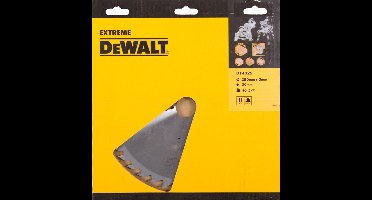 DeWalt DT4322 Extreme Cirkelzaagblad - 250 x 30 x 40T - Hout / MDF