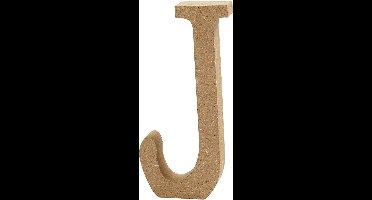 Creative Letter J Mdf 13 Cm