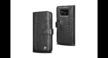 Samsung Galaxy S10 hoesje - Pierre Cardin - Zwart - Leer