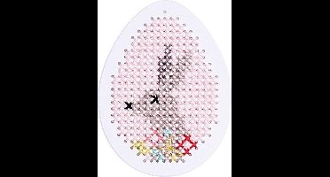 Borduurpakket 4 paashangers van rico design