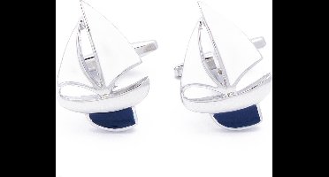 Manchetknopen - Zeilboot Zeilen Wit Zeil Boot