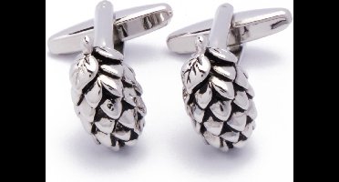 Manchetknopen - Hop Bier Brouwerij Zilverkleurig