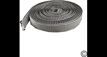 Optrekband zonwering 18 mm rol 5 meter