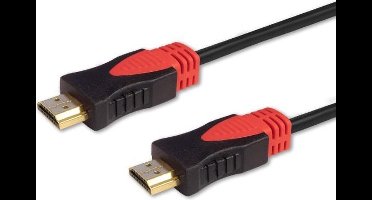 Savio CL-141 HDMI kabel 10 m HDMI Type A (Standaard) Zwart