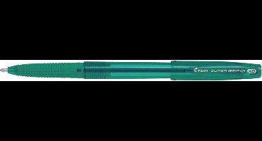 Pilot balpen Super Grip G stick extra breed groen