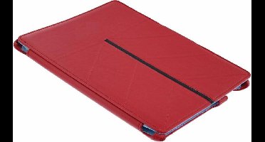 Ntech Rood Hoes geschikt voor iPad Apple iPad 2 / 3 /4 Stripe Case Extra Luxe Hoesje