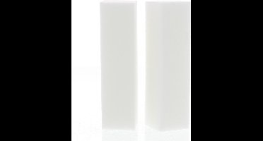 Sibel Nails Nagelvijlen Block Wit 240 Blokje Ref.00113 91 2stuks
