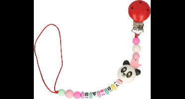 Speenkoord Opry panda rood