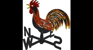 Talen Tools - Windhaan - Windwijzer - In kleur - Inclusief bevestigingsmateriaal