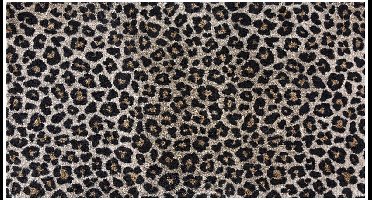 MD Entree - Design mat - Universal - Safari Beige - Vloerkleed - Antislip - Machine wasbaar - 67 x 120 cm