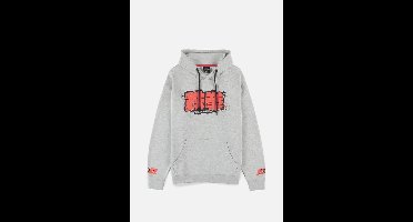 Tekken Hoodie/trui -L- Kanji Oversized Grijs