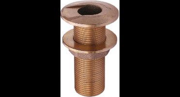 Doorvoer messing Nr. 1121 1" buitendraad 40 bar