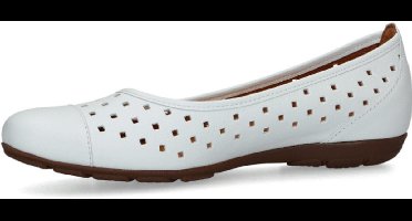 Gabor Dames Ballerine | Wit | Maat: 42