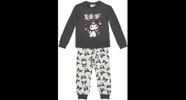 Kuromi Pyjama voor Meisjes – Zwarte Slaapkleding – Officieel Sanrio Product