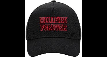 Stranger Things Season 5 - Hellfire Forever Unisex Cap - zwart - Standard