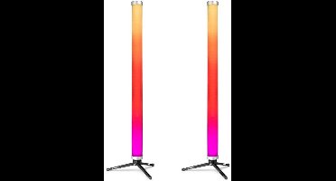 BeamZ Pro Kratos LED Tube70 set van 2 - LED Tube op accu - IP65 in/outdoor - WDMX - App bediening