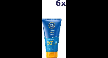 Nivea SUN Zonnebrandcreme SPF 50 - Protect & Hydrate Ultra - 6x150 ml voordeelverpakking