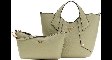 Guess Darcy Medium Handtas Dames - Imitatieleer - Groen