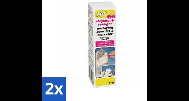 2 x HG Strijkbout Reiniger 50 gr - Strijkbout Reiniger - Strijkresten Verwijderen - Strijkbout Schoonmaken - Strijkbout Borstel - HG Strijkboutreiniger