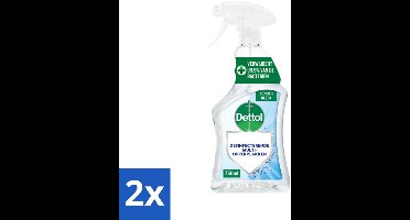 2 x Dettol Desinfecterende Multi-Oppervlakken Spray 750 ml - Allesreiniger - Schoonmaakspray - Hygiëne - Schoonmaakproduct - Dettol